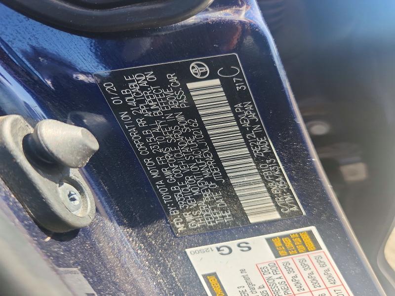 50519036 :رقم المزاد ، JTDEPRAEXLJ102162 vin ، 2020 Toyota Corolla مزاد بيع