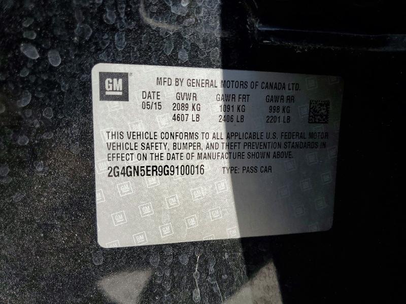 Продажа на аукционе авто 2016 Buick Regal, vin: 2G4GN5ER9G9100016, номер лота: 50740456