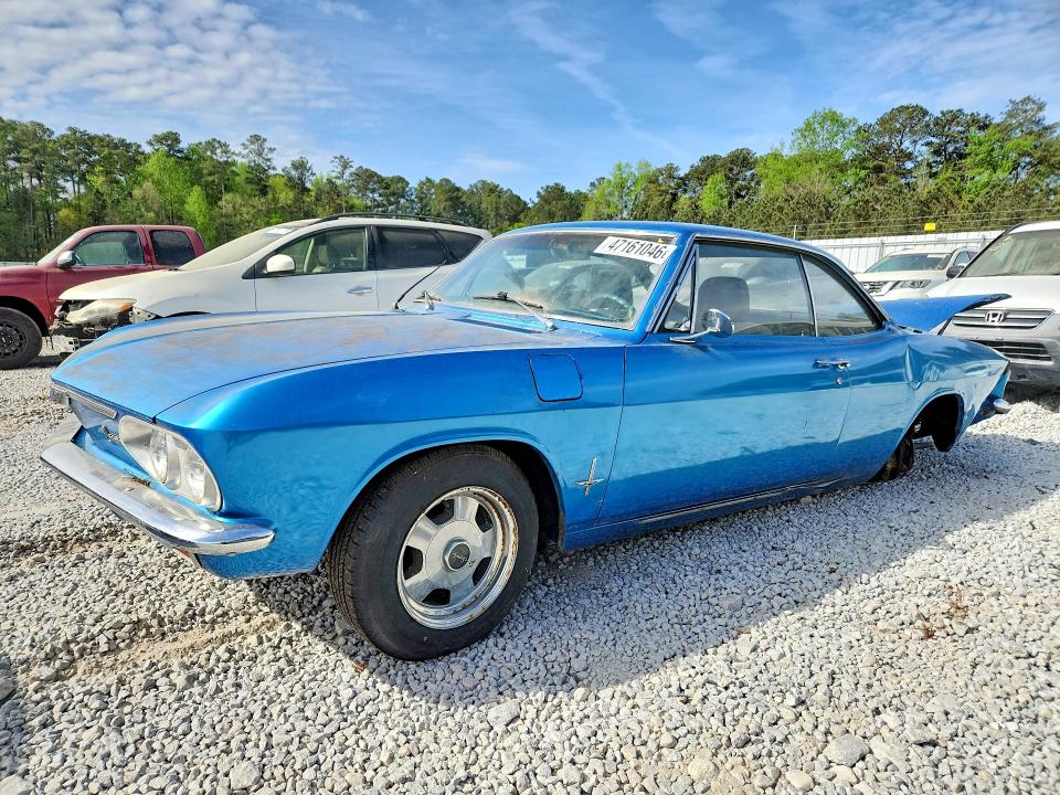 1967 Chevrolet Corvair მანქანა იყიდება აუქციონზე, vin: 105377W103501, აუქციონის ნომერი: 47161046