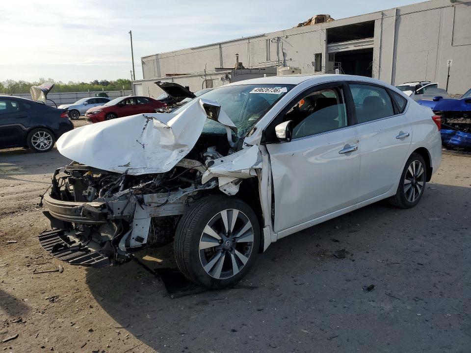 Продаж на аукціоні авто 2019 Nissan Sentra, vin: 3N1AB7AP5KY215629, номер лоту: 49626736