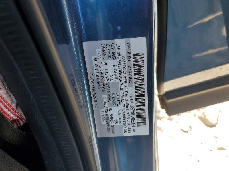 50744846 :رقم المزاد ، JM3KFADM1J1445831 vin ، 2018 Mazda Cx-5 مزاد بيع