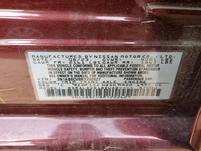 48610586 :رقم المزاد ، 3N1AB8CV8RY202627 vin ، 2024 Nissan Sentra مزاد بيع