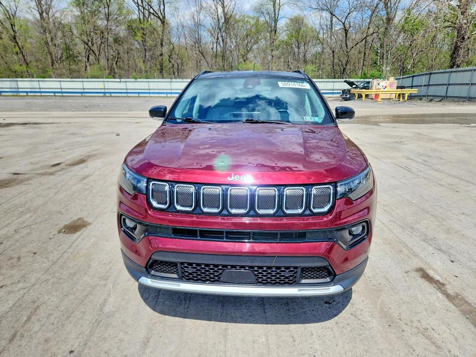 Aukcja sprzedaży 2022 Jeep Compass, vin: 3C4NJDCB0NT107504, numer aukcji: 50914166