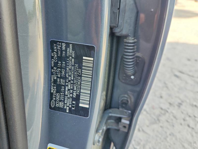Продажа на аукционе авто 2026 Hyundai Elantra Hybrid, vin: KMHLM4DJ8TU187234, номер лота: 49399196