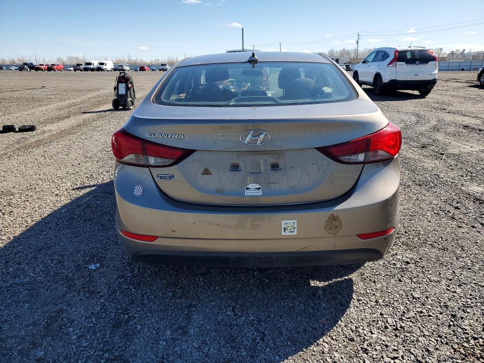 50595396 :رقم المزاد ، 5NPDH4AE6GH663128 vin ، 2016 Hyundai Elantra مزاد بيع