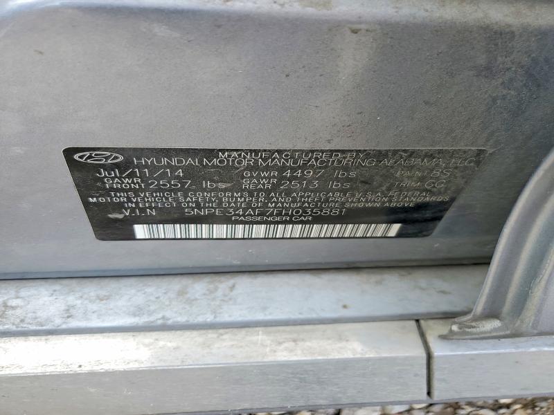 48421816 :رقم المزاد ، 5NPE34AF7FH035881 vin ، 2015 Hyundai Sonata مزاد بيع