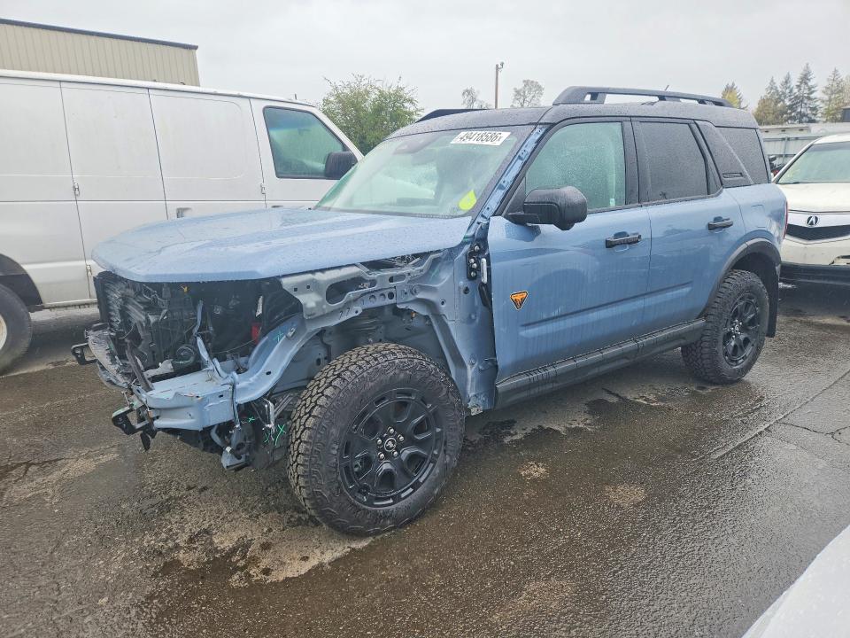 49418586 :رقم المزاد ، 3FMCR9DA3SRE65994 vin ، 2025 Ford Bronco Sport مزاد بيع