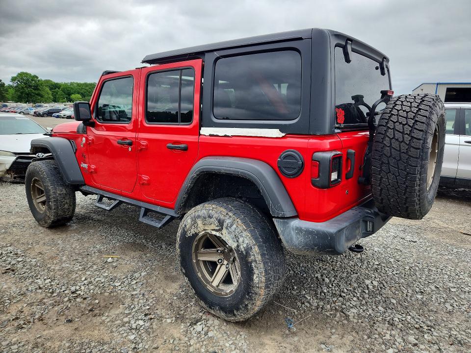 Продажа на аукционе авто 2019 Jeep Wrangler Unlimited, vin: 1C4HJXDG1KW646387, номер лота: 51567966