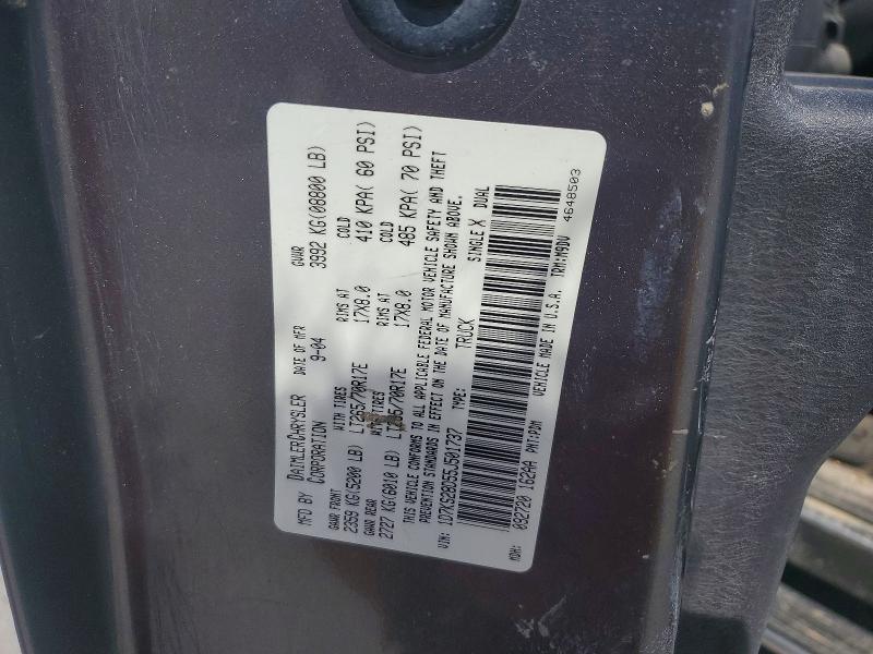 Aukcja sprzedaży 2005 Dodge Ram 2500, vin: 1D7KS28D55J501737, numer aukcji: 51177576