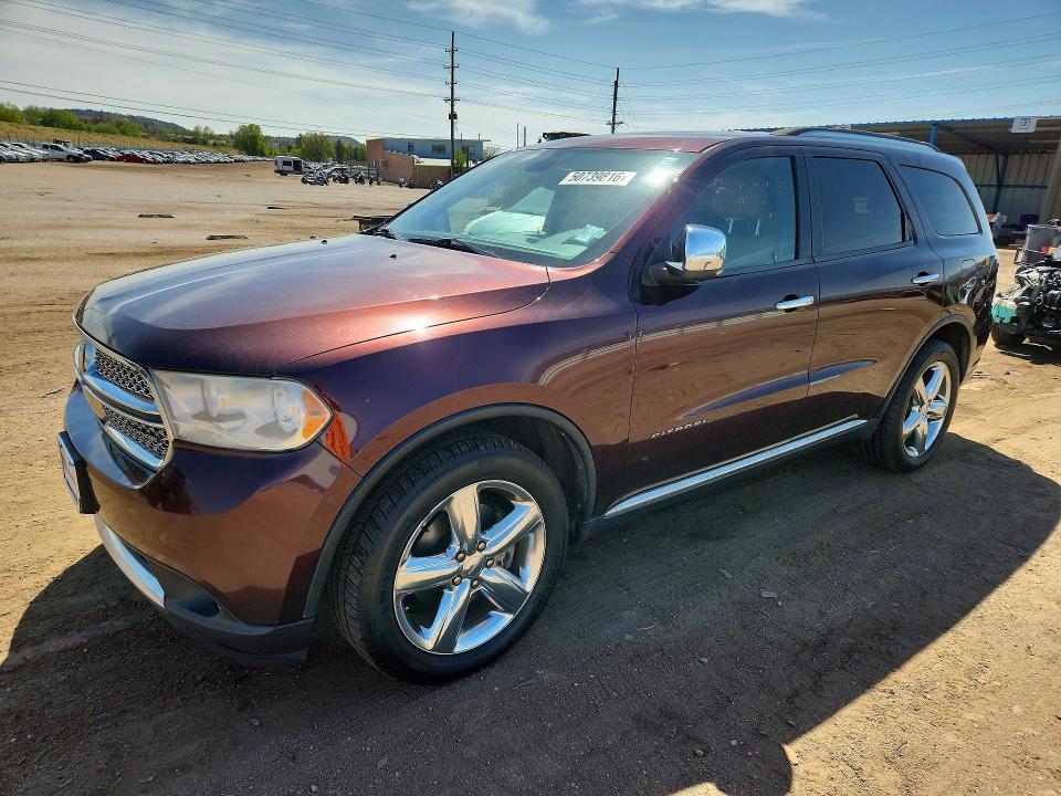 2012 Dodge Durango მანქანა იყიდება აუქციონზე, vin: 1C4SDJETXCC159312, აუქციონის ნომერი: 50739816