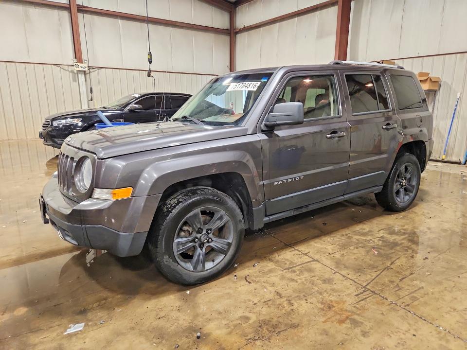 2016 Jeep Patriot მანქანა იყიდება აუქციონზე, vin: 1C4NJRFB2GD809731, აუქციონის ნომერი: 51784816