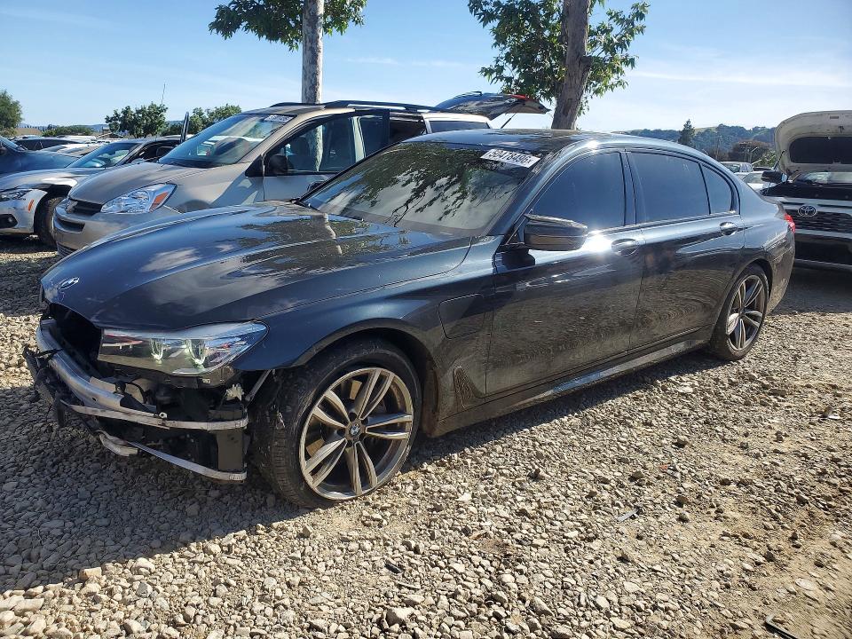 Продаж на аукціоні авто 2017 Bmw 740, vin: WBA7J2C39HG497708, номер лоту: 50478496