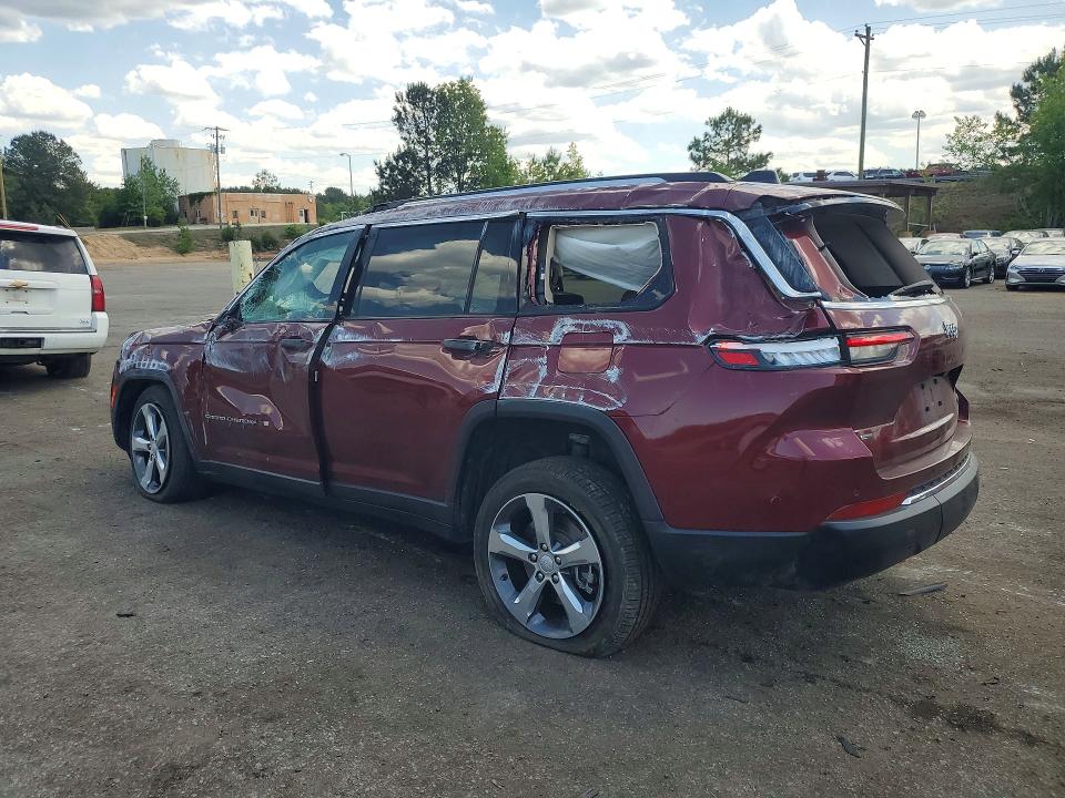 Aukcja sprzedaży 2021 Jeep Grand Cherokee, vin: 1C4RJJBG2M8207517, numer aukcji: 49988206