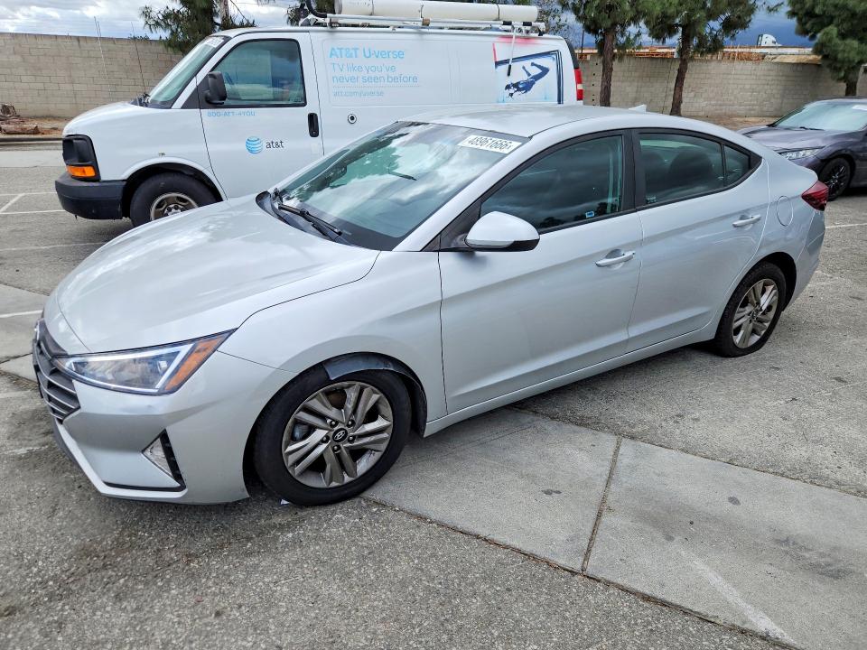 48961666 :رقم المزاد ، 5NPD84LF6LH525623 vin ، 2020 Hyundai Elantra مزاد بيع