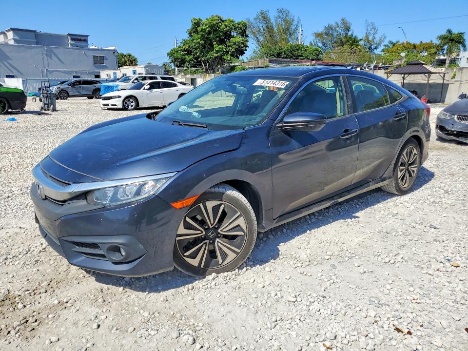 Продаж на аукціоні авто 2018 Honda Civic, vin: JHMFC1F72JX037070, номер лоту: 51414316