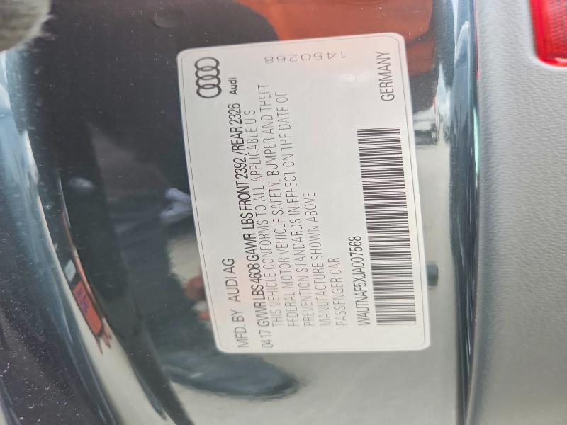 Aukcja sprzedaży 2018 Audi A5, vin: WAUTNAF5XJA007568, numer aukcji: 49332706