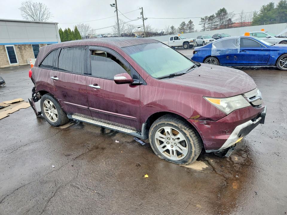 48294766 :رقم المزاد ، 2HNYD28387H543131 vin ، 2007 Acura Mdx مزاد بيع
