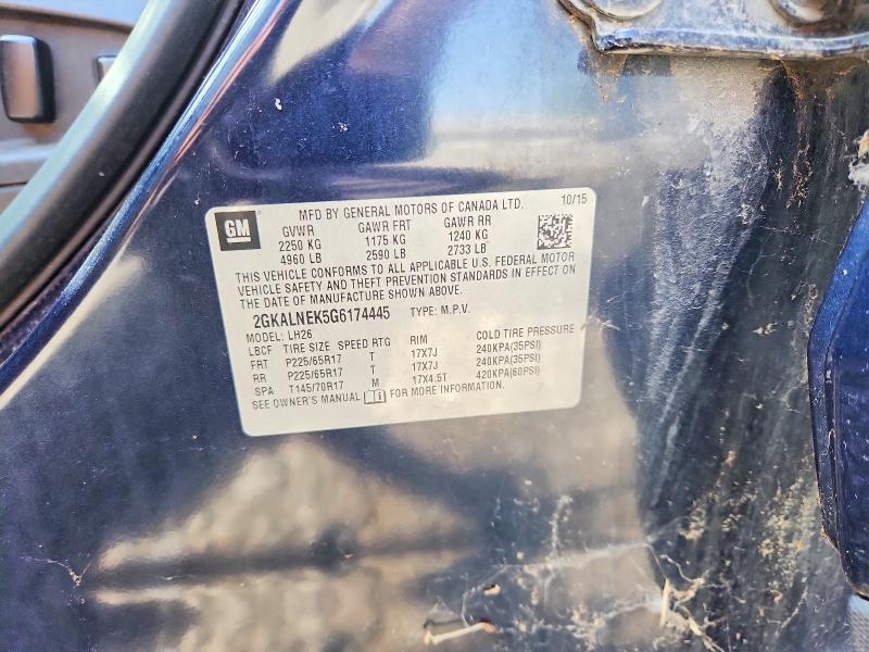 Продажа на аукционе авто 2016 Gmc Terrain, vin: 2GKALNEK5G6174445, номер лота: 52471996