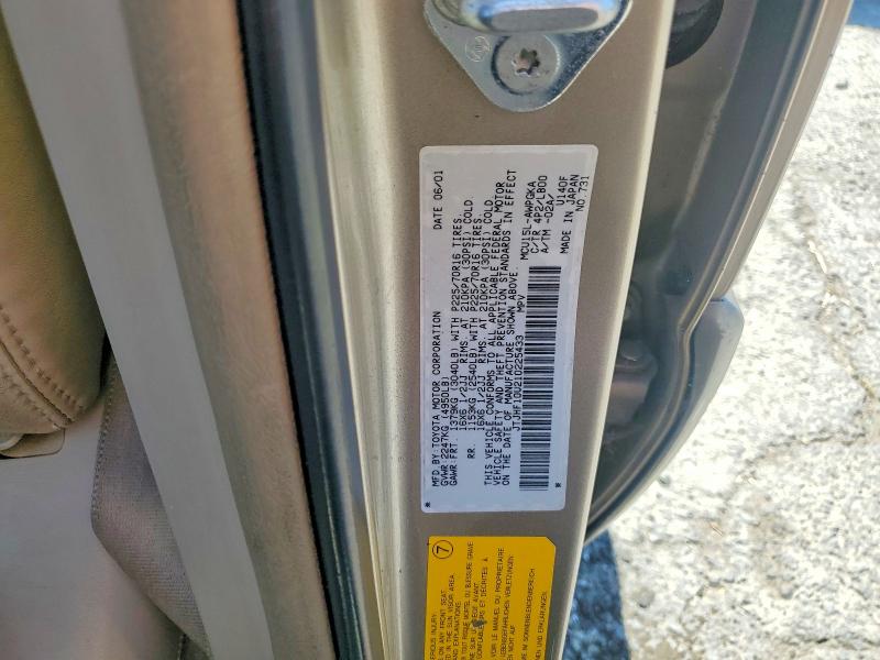 51679906 :رقم المزاد ، JTJHF10U210225433 vin ، 2001 Lexus Rx مزاد بيع