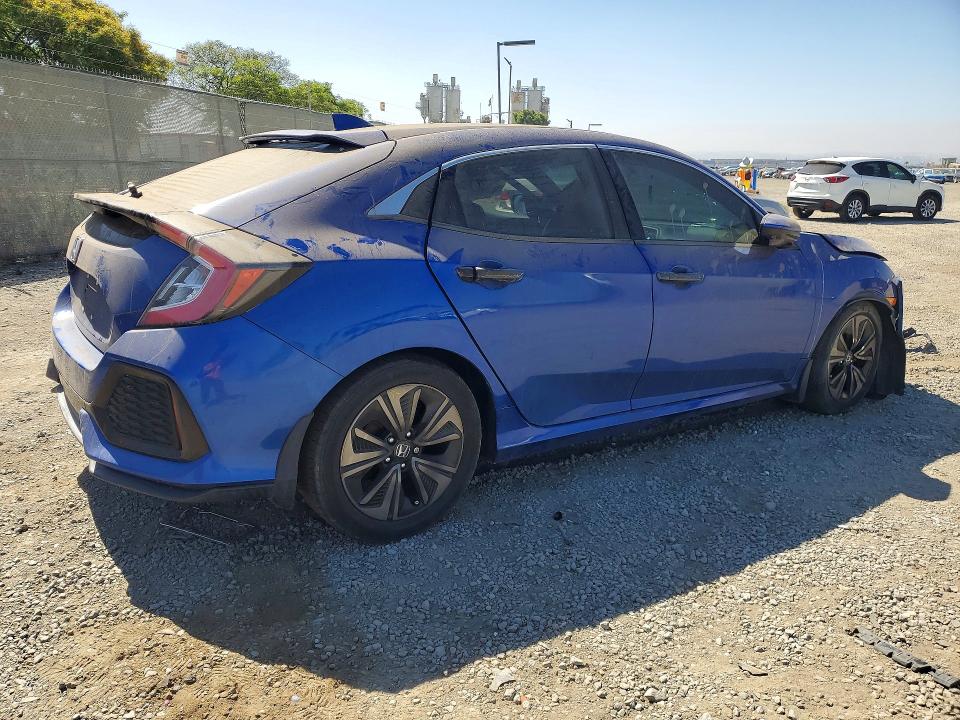 48878676 :رقم المزاد ، SHHFK7H51HU210485 vin ، 2017 Honda Civic مزاد بيع