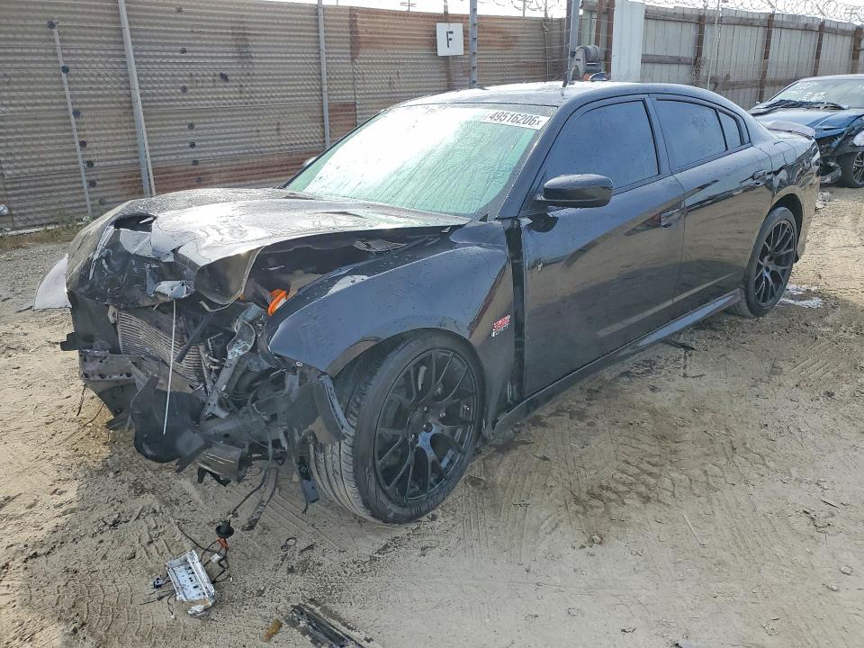 49516206 :رقم المزاد ، 2C3CDXGJ1JH273815 vin ، 2018 Dodge Charger مزاد بيع