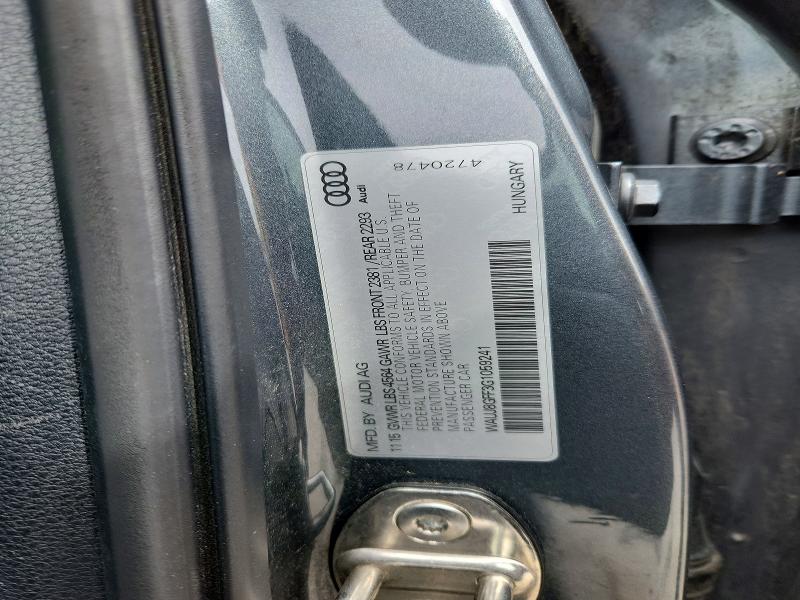 Aukcja sprzedaży 2016 Audi A3, vin: WAUJ8GFF3G1059241, numer aukcji: 49632666
