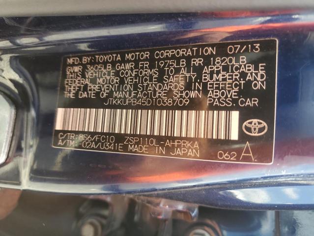 2013 Scion Xd მანქანა იყიდება აუქციონზე, vin: JTKKUPB45D1038709, აუქციონის ნომერი: 48465896