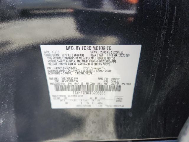 Aukcja sprzedaży 2015 Ford Taurus, vin: 1FAHP2E8XFG208885, numer aukcji: 50856926