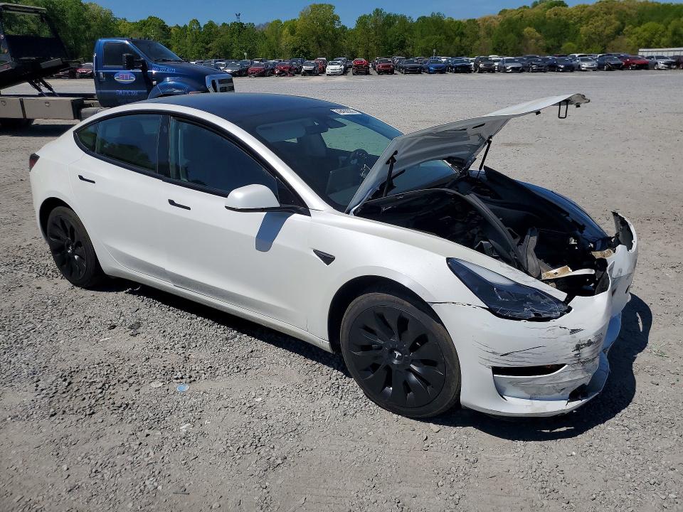 2023 Tesla Model 3 მანქანა იყიდება აუქციონზე, vin: 5YJ3E1EA0PF619957, აუქციონის ნომერი: 49438586