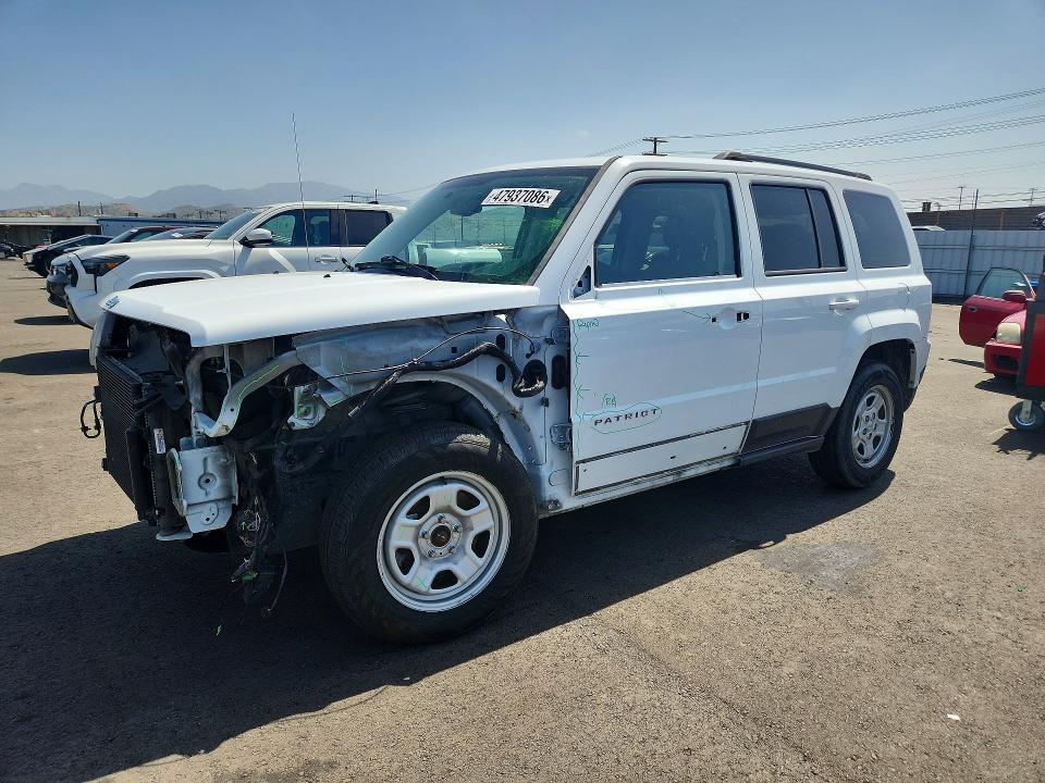 Aukcja sprzedaży 2016 Jeep Patriot, vin: 1C4NJPBA3GD525915, numer aukcji: 47937086