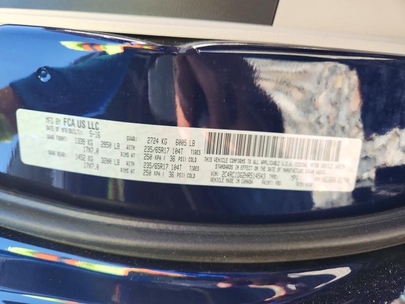 Aukcja sprzedaży 2017 Chrysler Pacifica, vin: 2C4RC1DG2HR514543, numer aukcji: 49363106