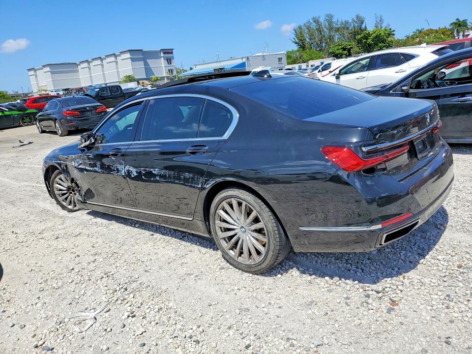 2022 Bmw 740 მანქანა იყიდება აუქციონზე, vin: WBA7T2C04NCK93482, აუქციონის ნომერი: 51373216