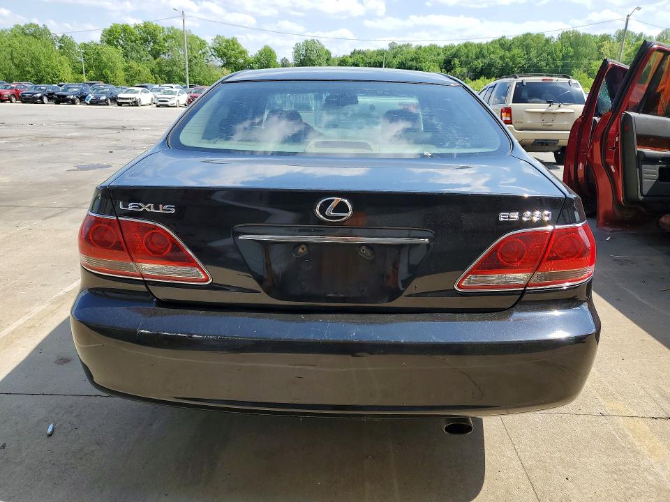2005 Lexus Es მანქანა იყიდება აუქციონზე, vin: JTHBA30G255084903, აუქციონის ნომერი: 51122686