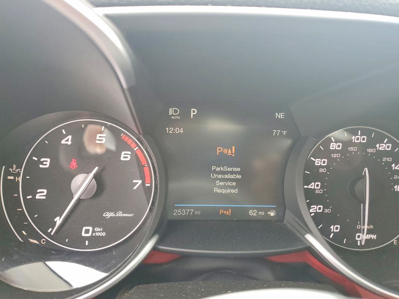 48656666 :رقم المزاد ، ZARFANAN5K7607669 vin ، 2019 Alfa Romeo Giulia مزاد بيع
