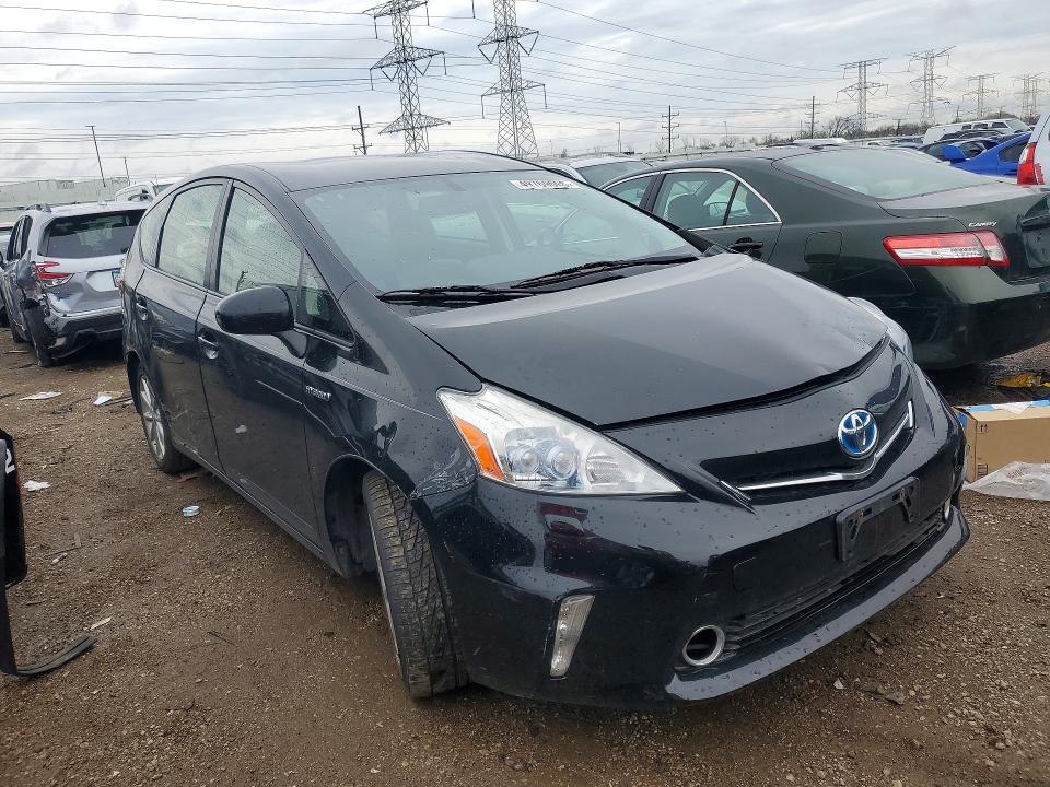 49769696 :رقم المزاد ، JTDZN3EUXC3040112 vin ، 2012 Toyota Prius V مزاد بيع