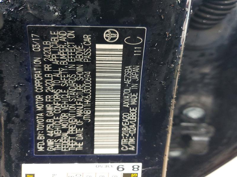 Продажа на аукционе авто 2018 Toyota Camry, vin: JTNB11HK6J3000694, номер лота: 47401086