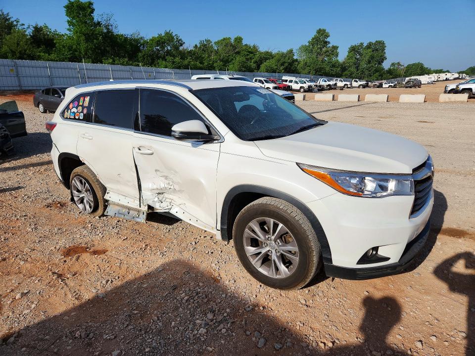 Продаж на аукціоні авто 2015 Toyota Highlander, vin: 5TDKKRFH1FS072917, номер лоту: 53525386