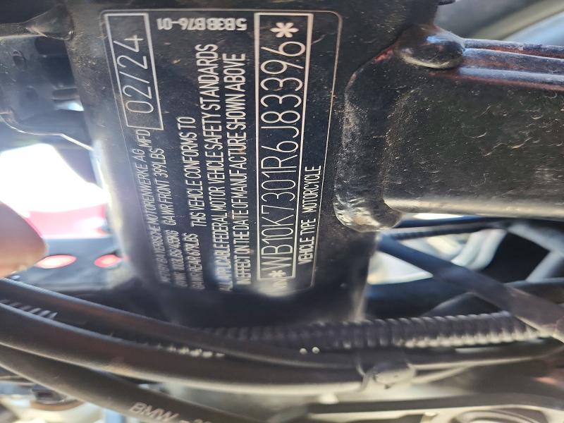 Продаж на аукціоні авто 2024 Bmw F 900, vin: WB10K7301R6J83396, номер лоту: 50518646