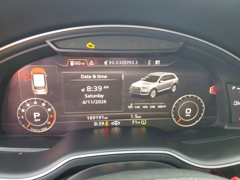 49715706 :رقم المزاد ، WA1LAAF78KD046881 vin ، 2019 Audi Q7 مزاد بيع