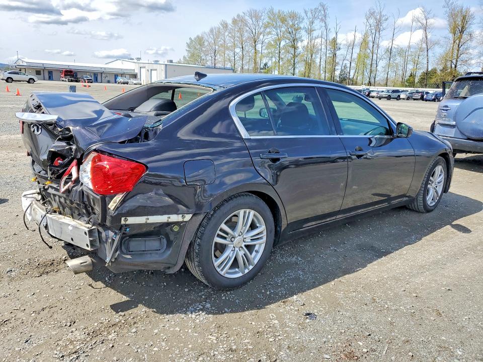 2012 Infiniti G37 Sedan მანქანა იყიდება აუქციონზე, vin: JN1CV6AP1CM628131, აუქციონის ნომერი: 50187156