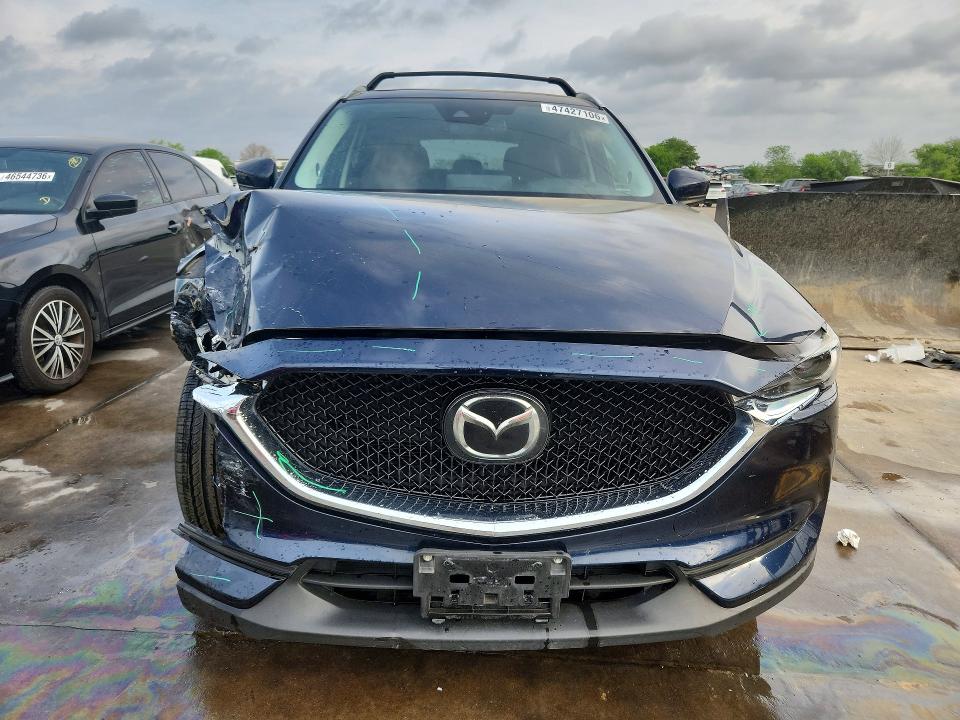 2021 Mazda Cx-5 მანქანა იყიდება აუქციონზე, vin: JM3KFADM1M1300227, აუქციონის ნომერი: 47427106