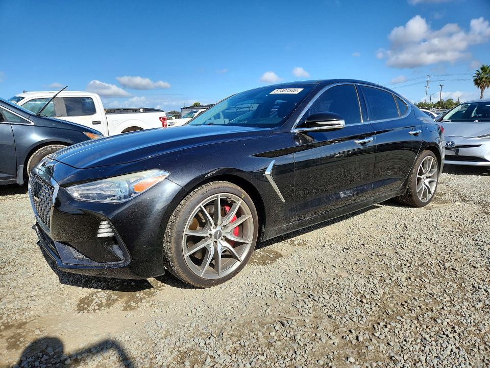 51487546 :رقم المزاد ، KMTG34LE1KU027578 vin ، 2019 Genesis G70 مزاد بيع
