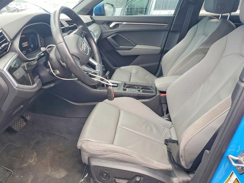 2021 Audi Q3 მანქანა იყიდება აუქციონზე, vin: WA1DECF38M1147215, აუქციონის ნომერი: 50352276