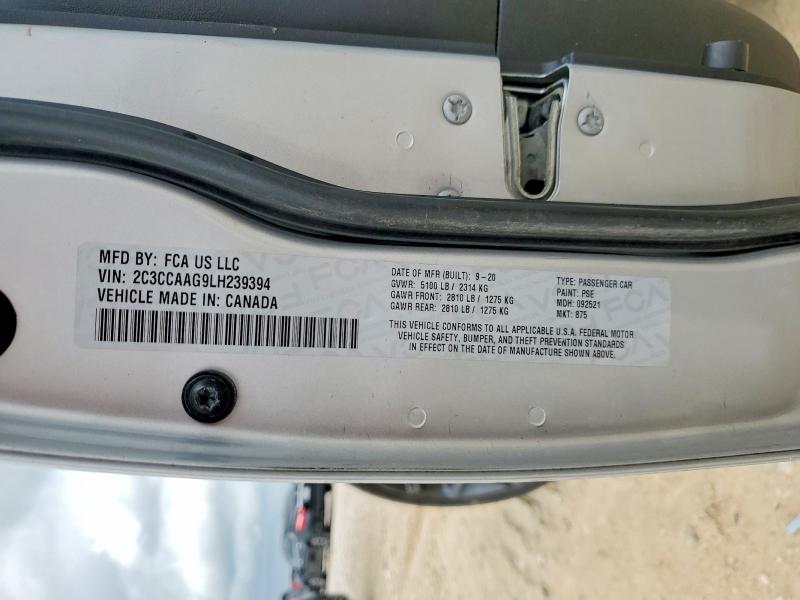 Aukcja sprzedaży 2020 Chrysler 300, vin: 2C3CCAAG9LH239394, numer aukcji: 50241276