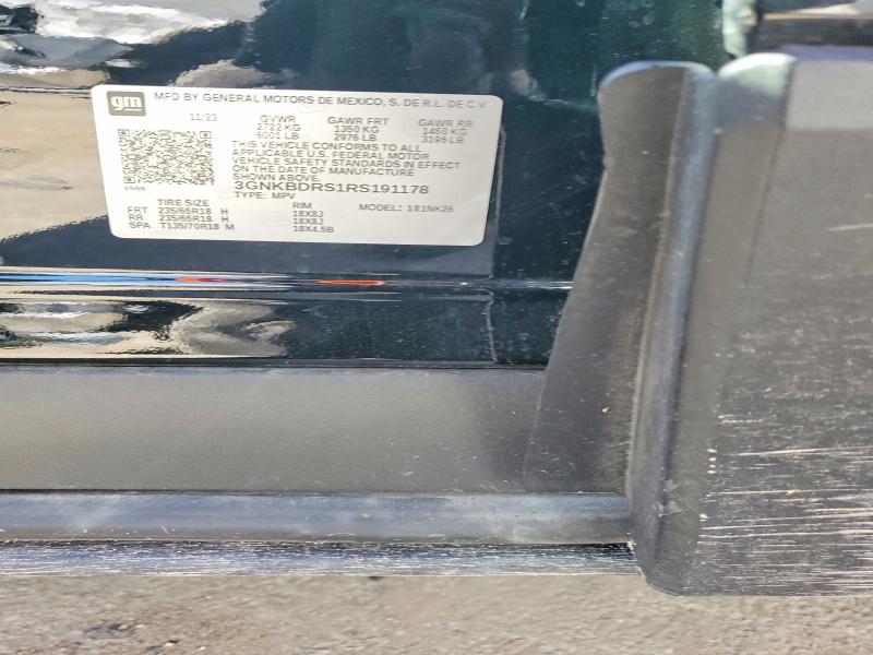 2024 Chevrolet Blazer მანქანა იყიდება აუქციონზე, vin: 3GNKBDRS1RS191178, აუქციონის ნომერი: 50166066