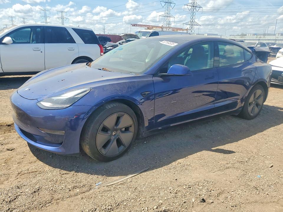 50164636 :رقم المزاد ، 5YJ3E1EB1MF961776 vin ، 2021 Tesla Model 3 مزاد بيع