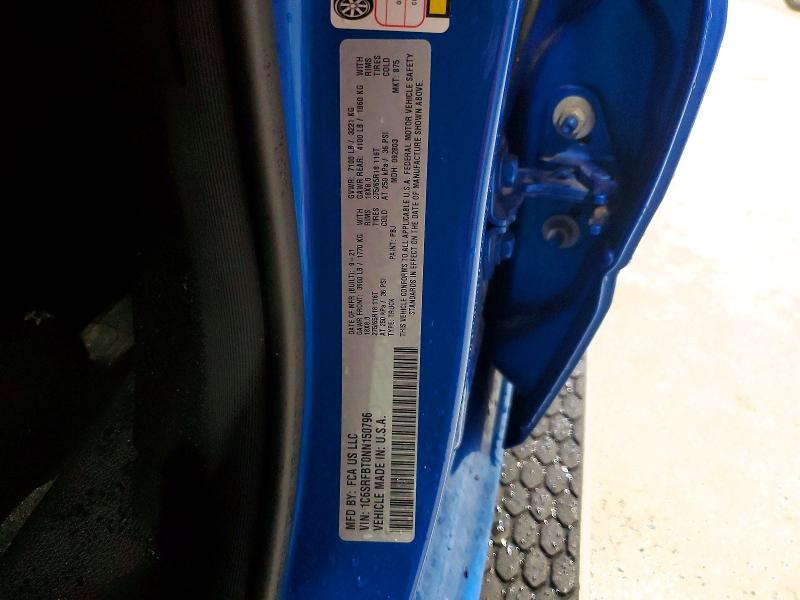 2022 Ram 1500 მანქანა იყიდება აუქციონზე, vin: 1C6SRFBT0NN150796, აუქციონის ნომერი: 49381276