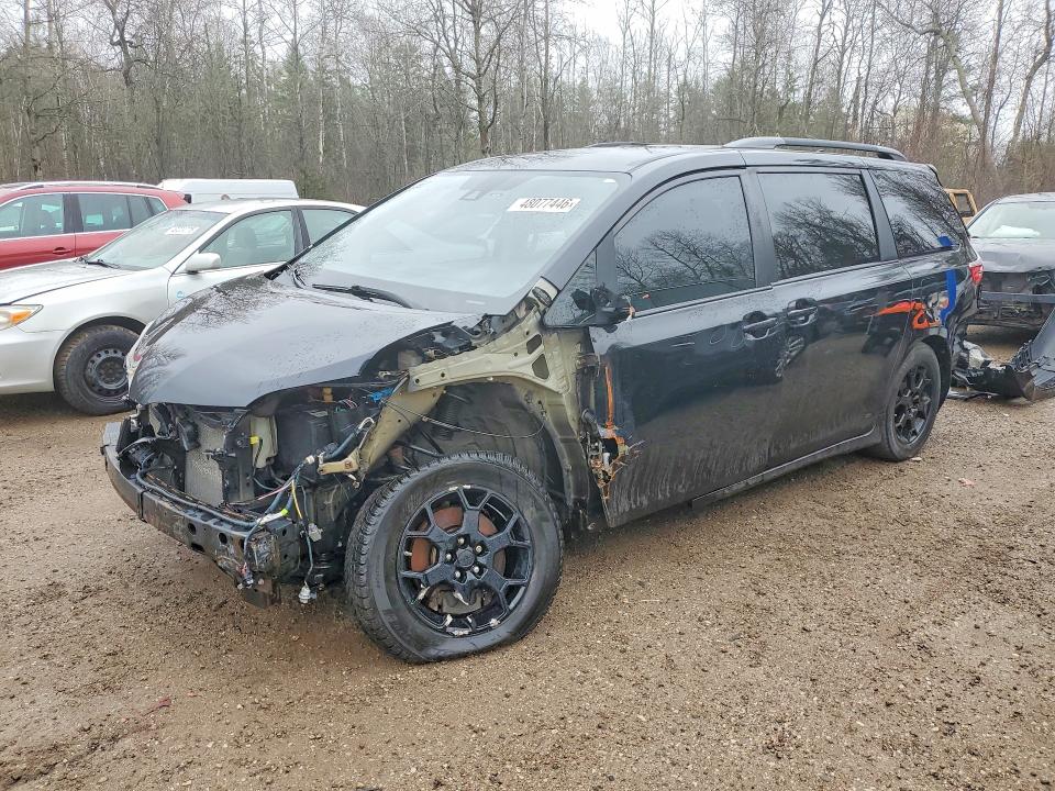 2020 Toyota Sienna მანქანა იყიდება აუქციონზე, vin: 5TDJZ3DC5LS246124, აუქციონის ნომერი: 48077446