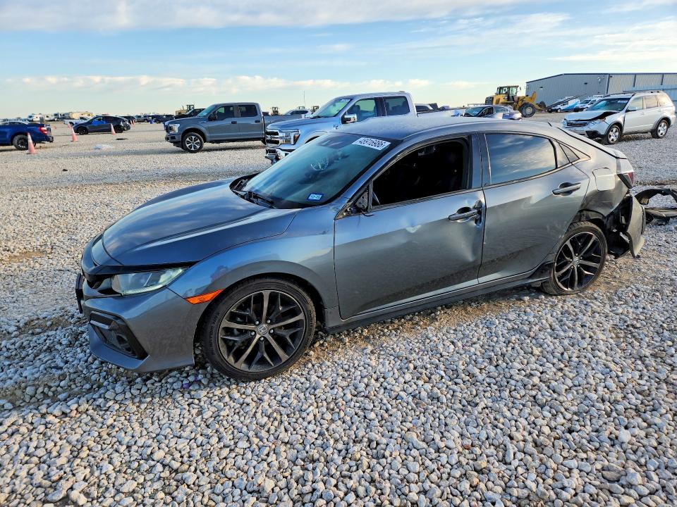 48916986 :رقم المزاد ، SHHFK7H41MU227689 vin ، 2021 Honda Civic مزاد بيع