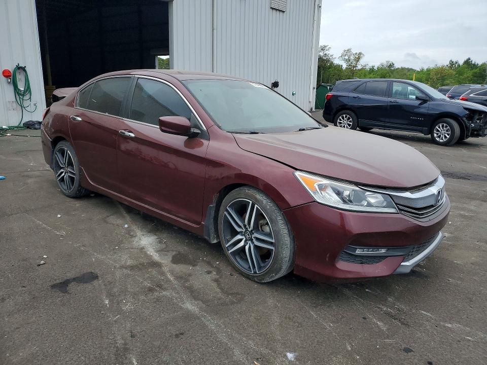 51843606 :رقم المزاد ، 1HGCR2F51GA032673 vin ، 2016 Honda Accord مزاد بيع